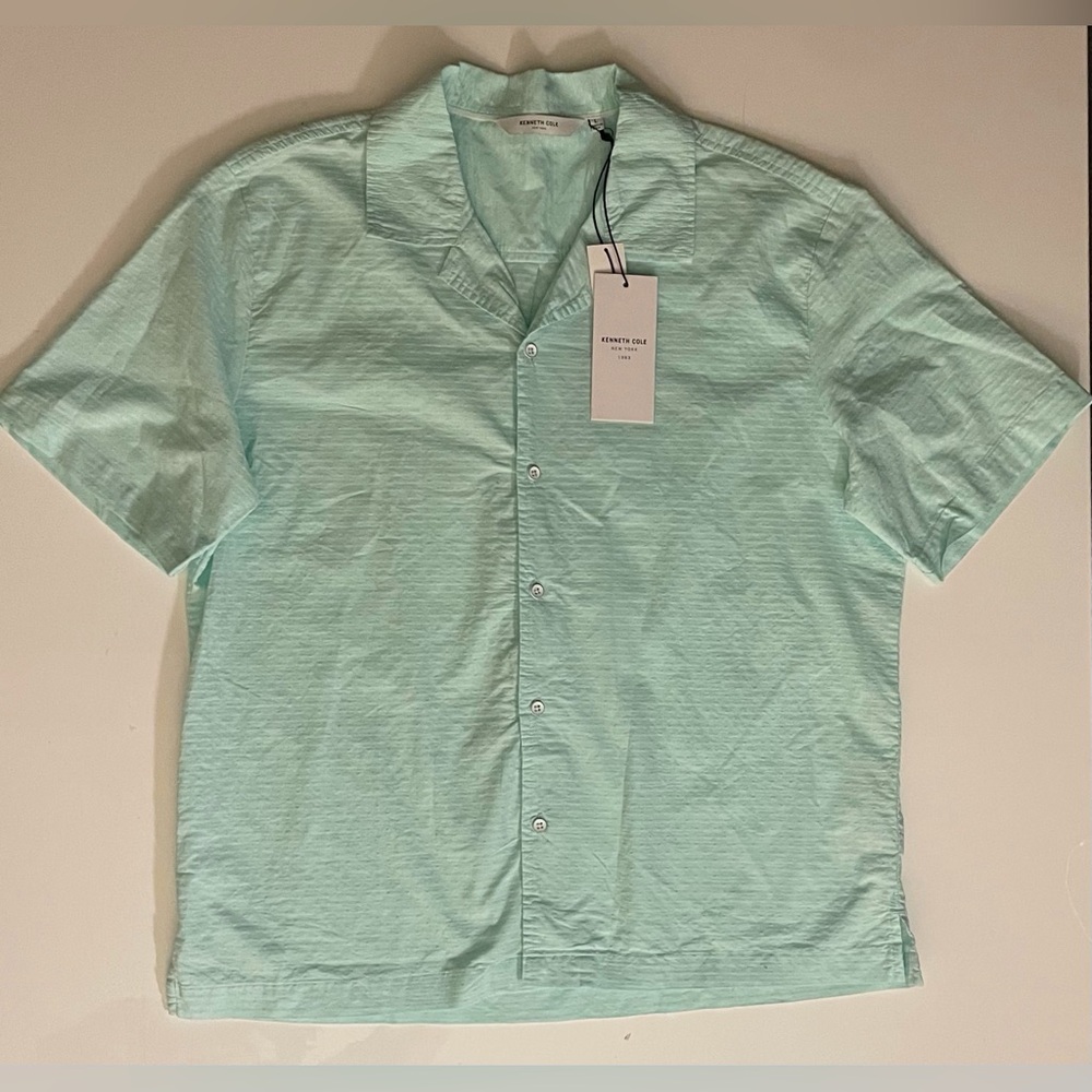 🆕 Kenneth Cole New York 100% Cotton Button Down